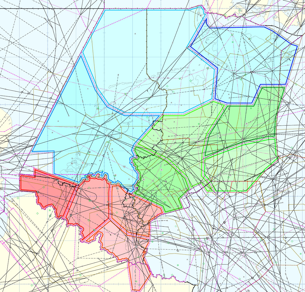 Airspace chart